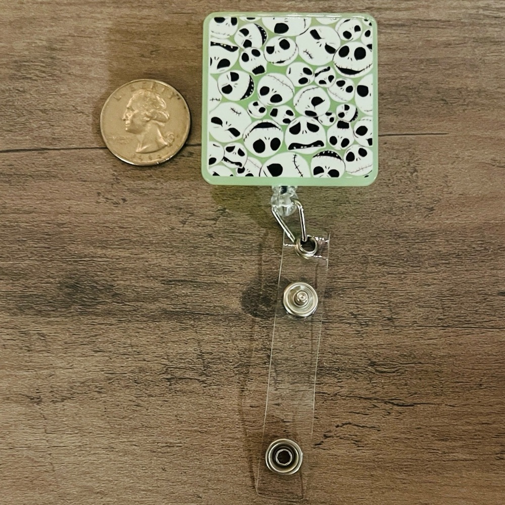 Jack Skellington badge reel
